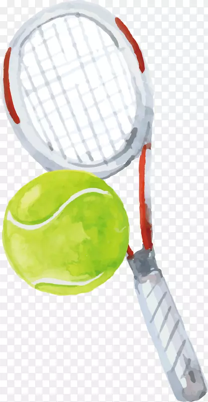 弦拉基塔网球.绘画网球
