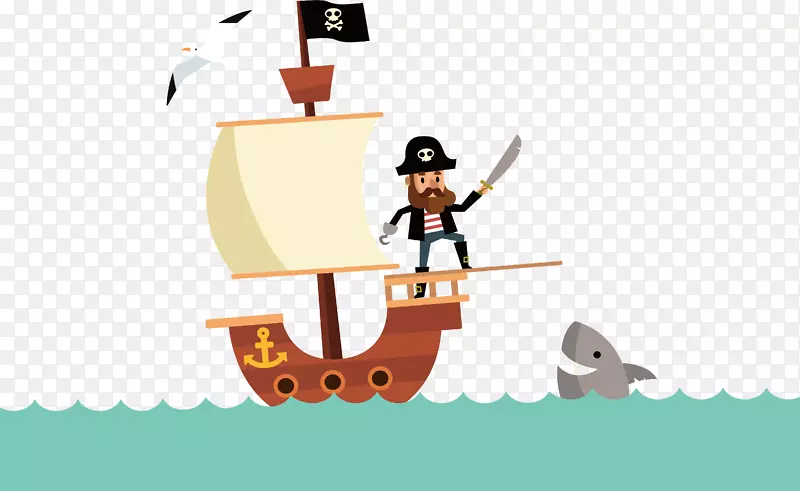 海盗火柴3船长插图-船长在一艘船上
