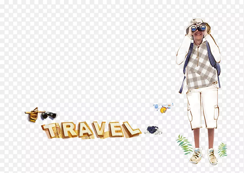 比萨斜塔旅游景点-创意旅游海报