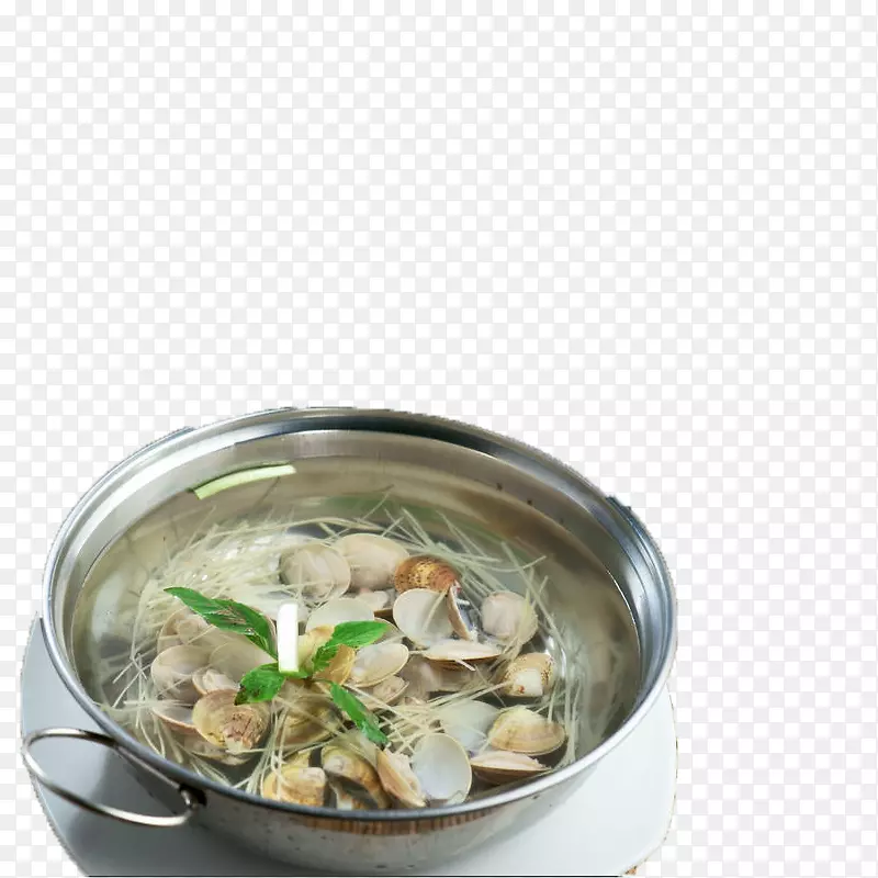 蛤蜊食品像素-姜蛤表面