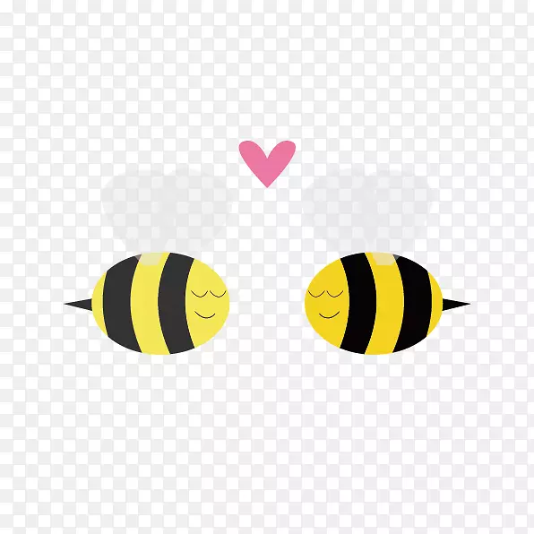 爱情文字引用蜜蜂引文-卡通蜜蜂