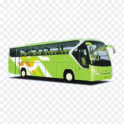 双层巴士机场巴士旅游巴士服务-绿色长途巴士图片