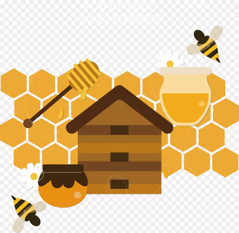 蜜蜂蜂巢-蜂房载体