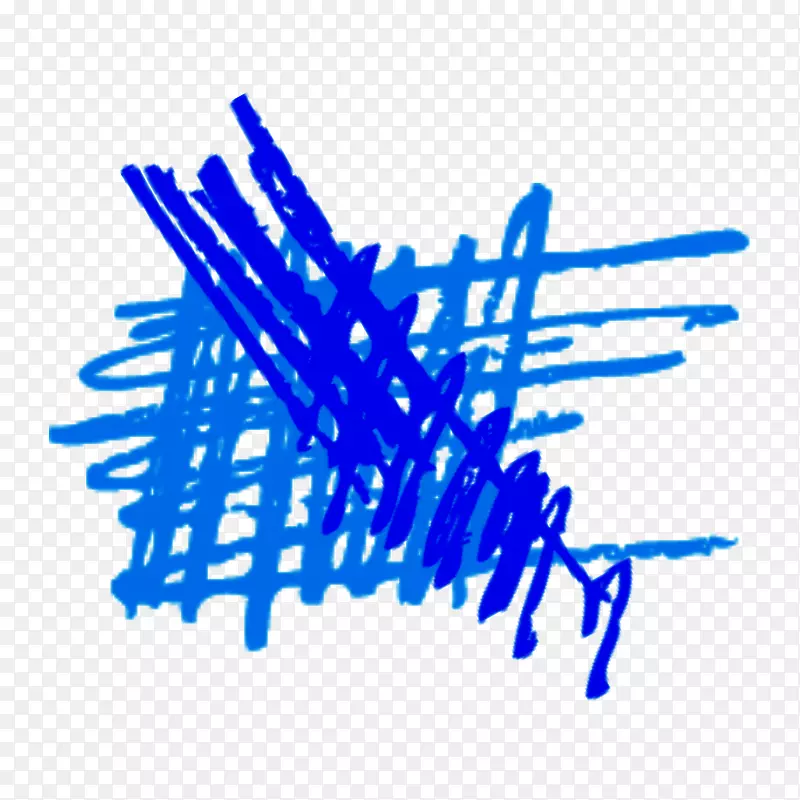 蓝色人行道粉笔纹理映射-蓝色涂鸦粉笔线拉自由图案