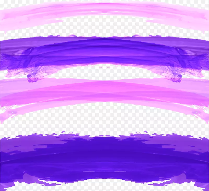 纸紫粉紫色涂鸦刷