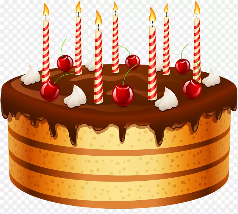 生日蛋糕巧克力蛋糕糖衣蛋糕生日蛋糕