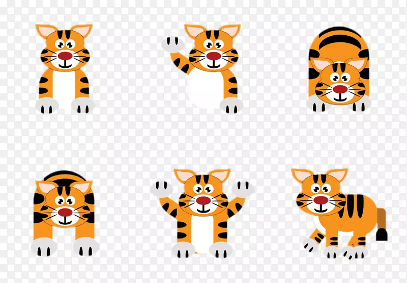 虎猫动画-老虎创意