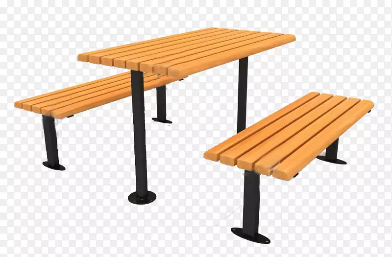 免费提供的桌椅-带桌子的公园椅
