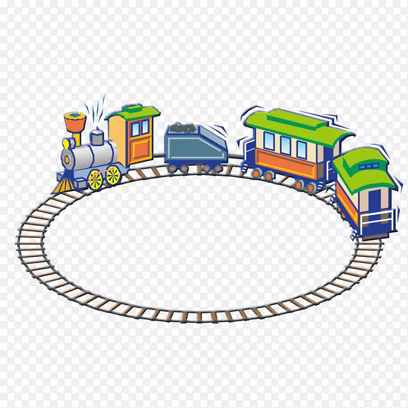 玩具火车轨道运输轨道铁路列车
