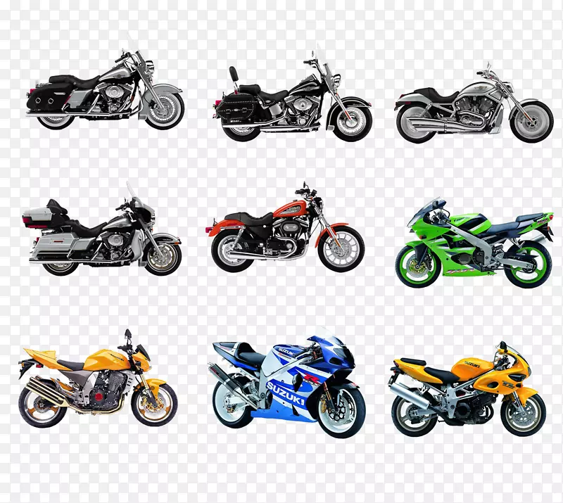 汽车车轮摩托车图标-酷摩托车系列png图标