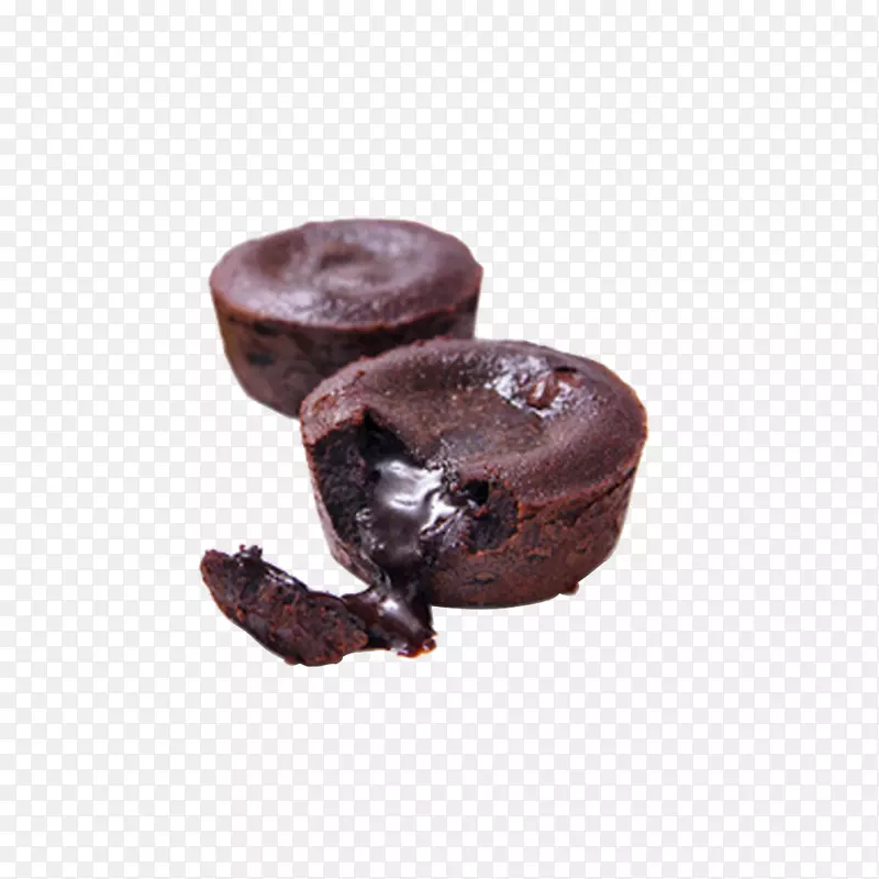 熔融巧克力蛋糕巧克力片饼干茶熔岩巧克力蛋糕