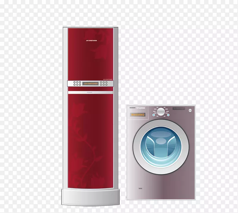 洗衣机、家用电器、冰箱、洗衣机