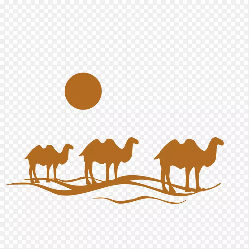 航空旅行代理商标志-骆驼