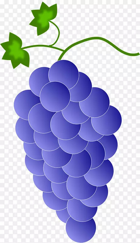 红酒普通葡萄夹艺术-紫葡萄群