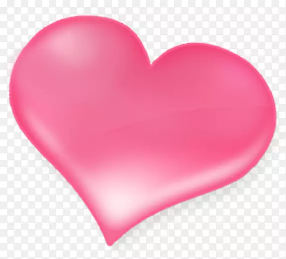 心情人节-粉红色心脏
