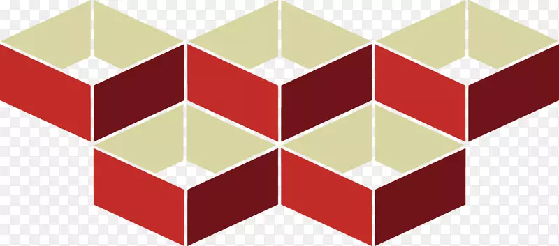 方形立方体标志-立方体堆叠