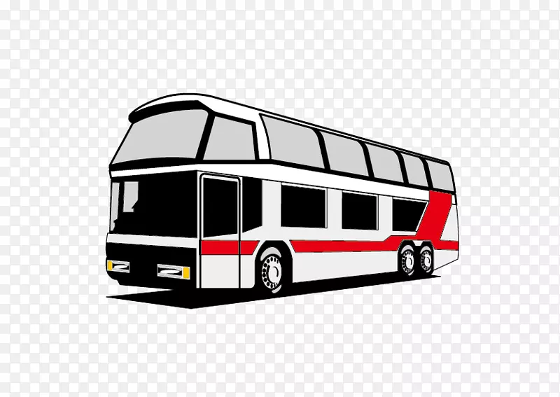 米利纳公共汽车-黑色和白色公共汽车