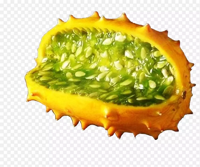 水果色拉角瓜热带水果火龙果多汁角瓜