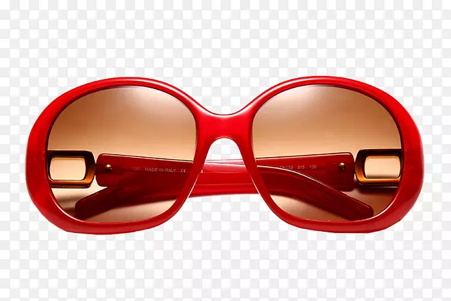 太阳镜红色护目镜红色反光太阳镜