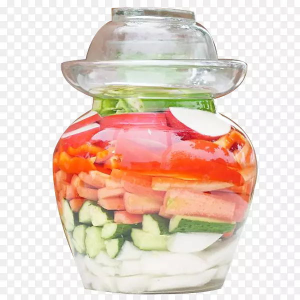 黄瓜泡菜玻璃泡菜罐