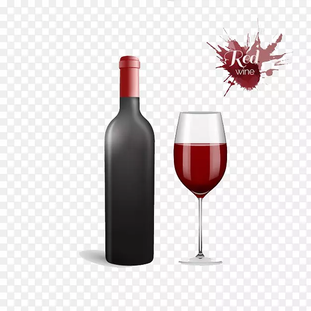 红酒白葡萄酒里奥哈瓶红酒瓶红葡萄酒
