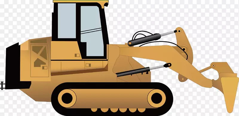 挖掘机推土机重型设备市政履带挖掘机