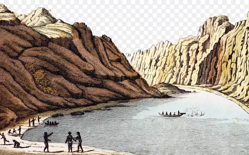 Nuku Hiva oTahuata风车岛-古老的岩石河插图