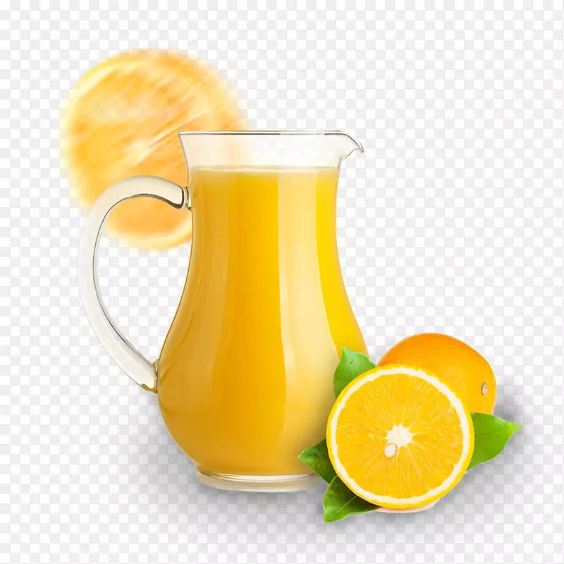 橙汁喝西瓜鲜汁