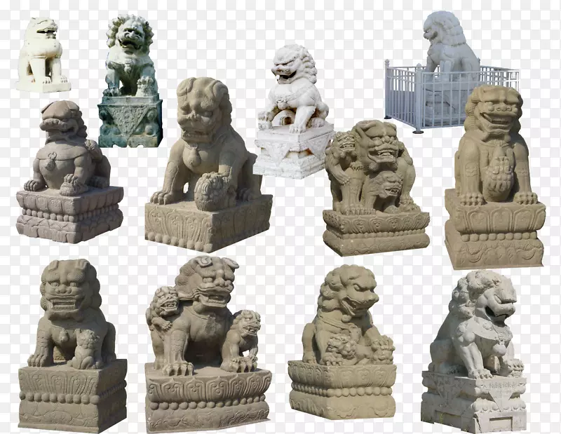 卫狮布达亚天河雕塑-狮子