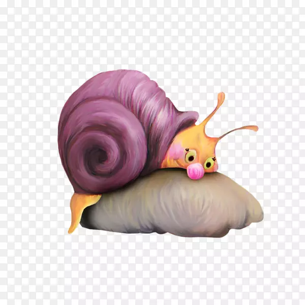蜗牛-可爱的蜗牛