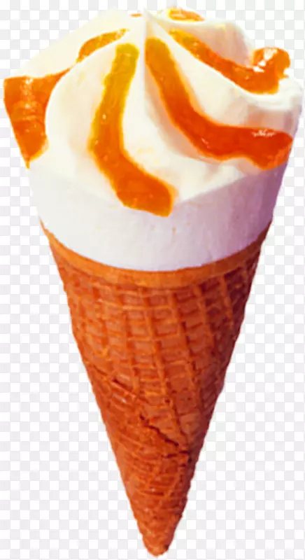 冰淇淋圆锥冰淇淋圣代冷冻酸奶冰淇淋