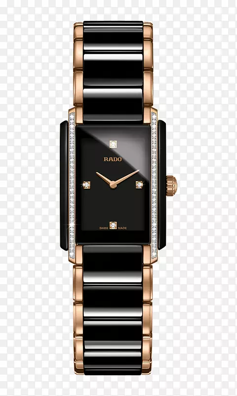 瑞多手表钻石瑞士制造的黄金雷达手表黑色手表女式手表