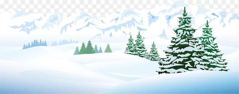 冬季皇室-免费剪贴画-创作冬季雪
