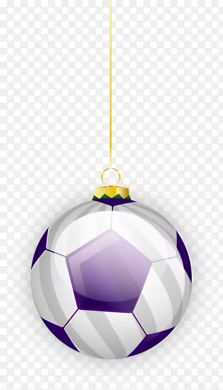 紫色足球装饰图标-紫色足球装饰品