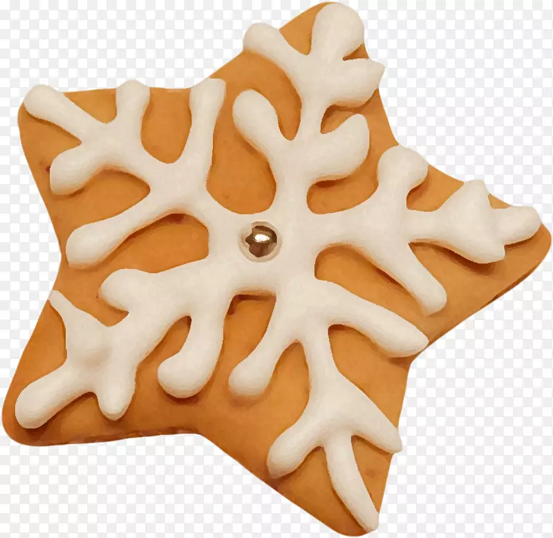意粉牛奶饼干圣诞饼干-模拟雪花饼干