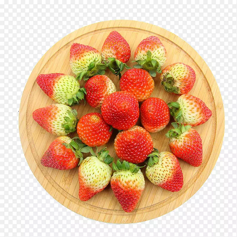 草莓装饰甜点水果-草莓摇动