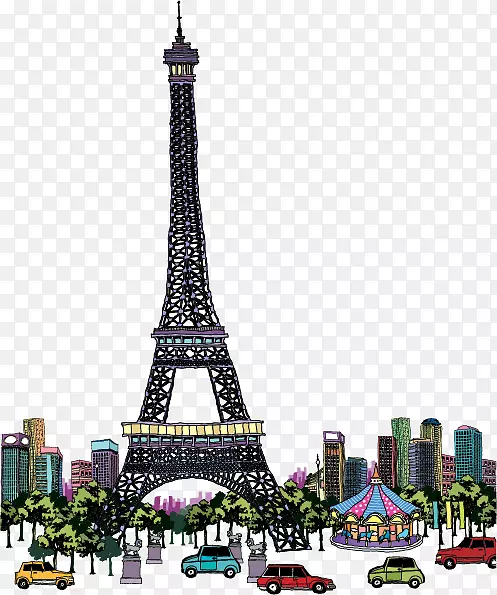 法国艾菲尔铁塔建筑埃菲尔铁塔