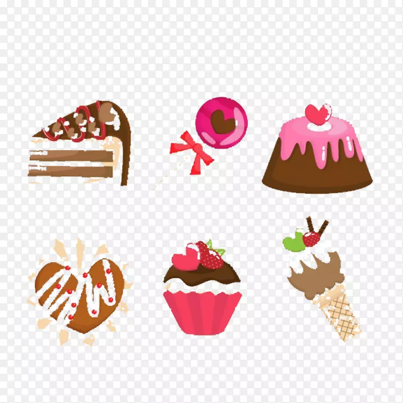 巧克力蛋糕生日蛋糕棒棒糖层蛋糕巧克力蛋糕卡通图片材料