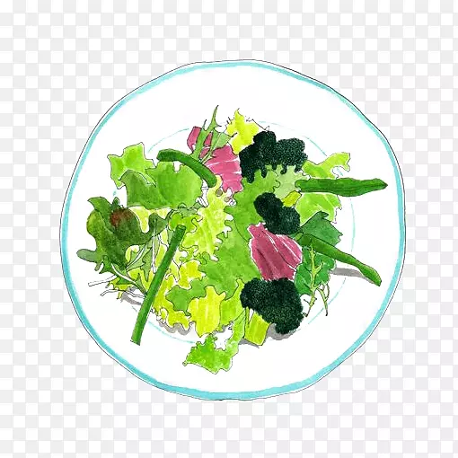 春绿豆沙拉蔬菜插图-蔬菜沙拉