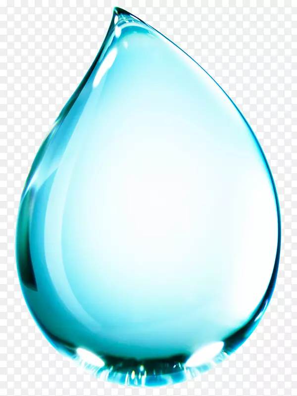 水滴透明半透明指甲油蓝色水滴