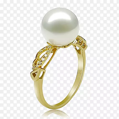 珍珠环kMikimoto&Co.钻石白珍珠环