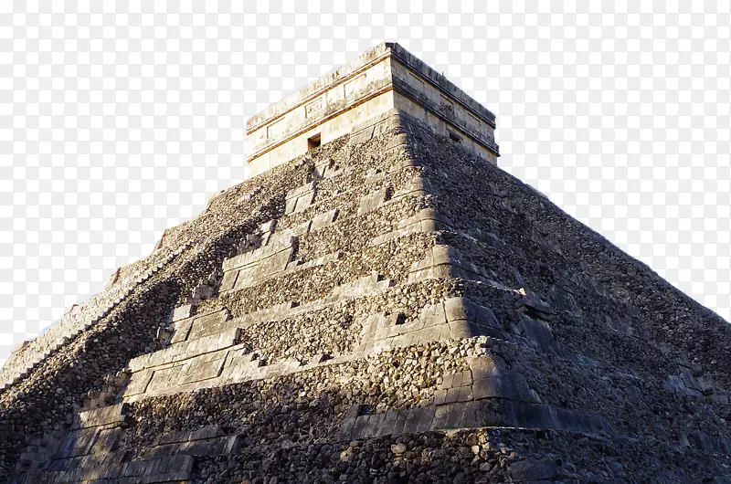 El Castillo，Chichen Itza Maya文明金字塔寺庙摄影-金字塔