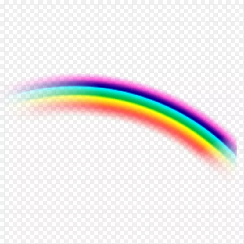 彩虹剪贴画-彩虹