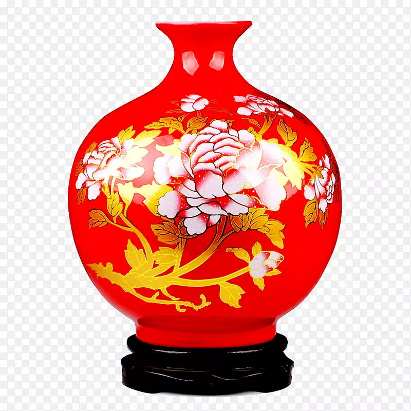 花瓶桌陶瓷起居室装饰艺术花瓶
