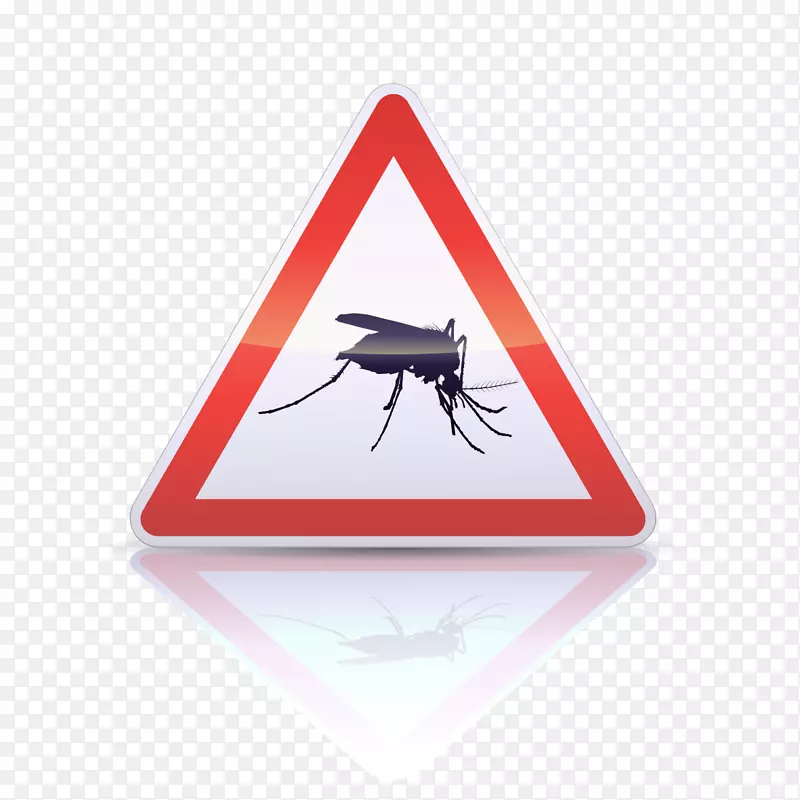 黄热病灭蚊标志-禁止蚊子进入