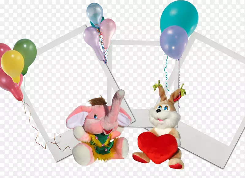 气球下载玩具-毛绒玩具框架