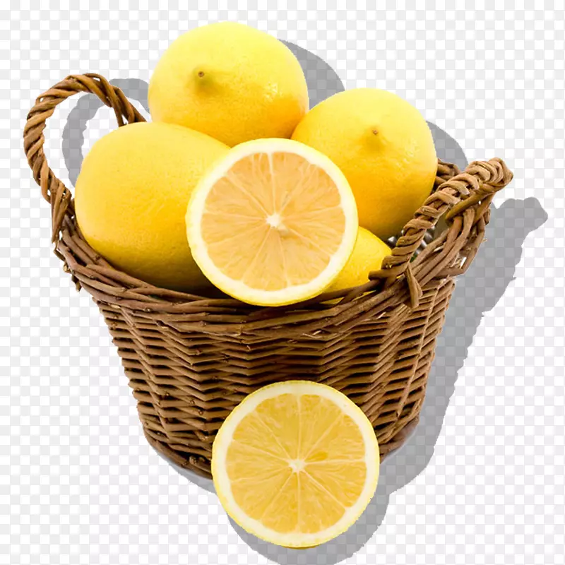 果汁柠檬汁篮子水果柠檬