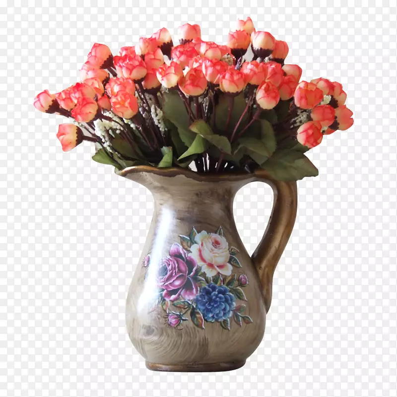花卉设计花瓶花束花瓶