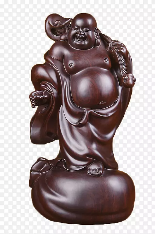 菩萨木佛像-实木红木佛像