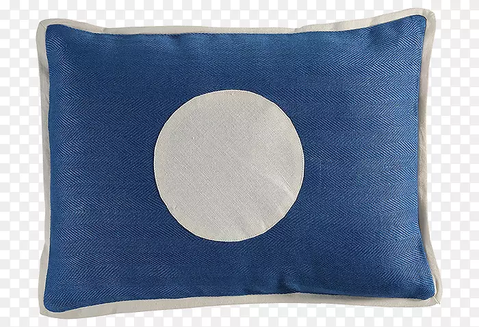 靠垫抛枕长方形纺织品蓝色枕头